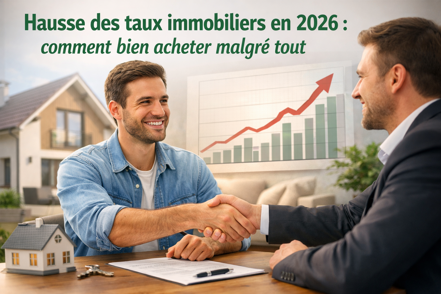 Taux immobiliers en hausse en avril 2026 : comment bien acheter à Lagny-sur-Marne malgré tout
