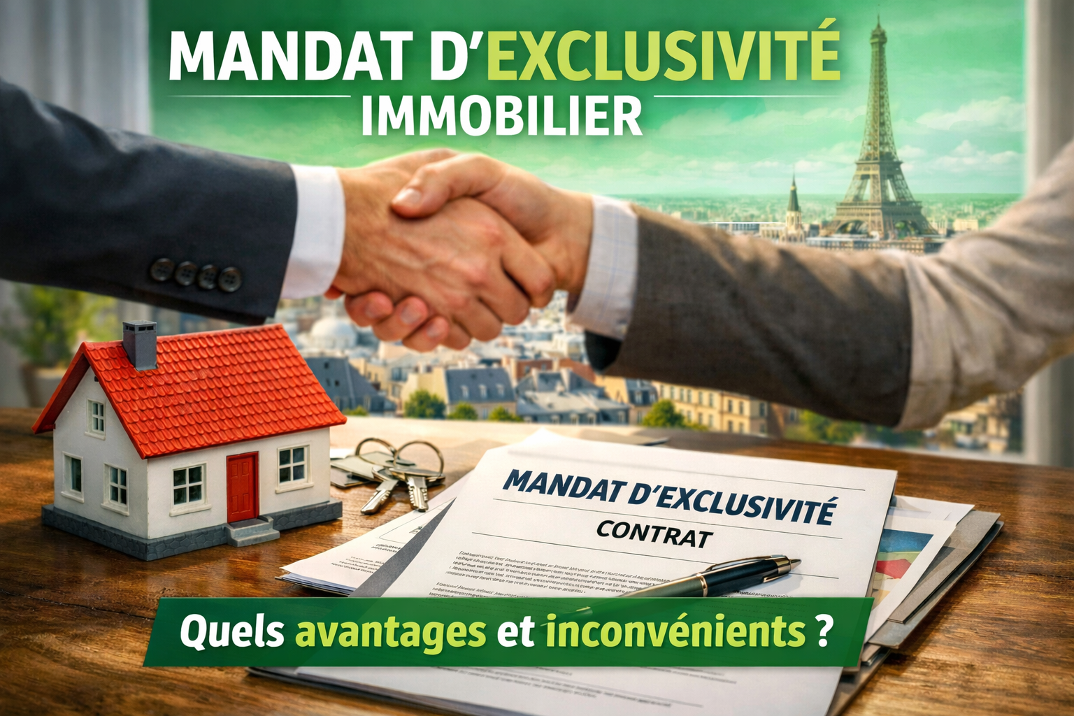 Mandat exclusif ou mandat simple : que choisir pour vendre votre bien ?